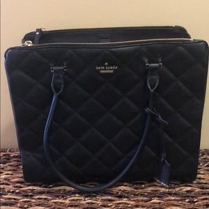 Kate Spade Black Quilted purse